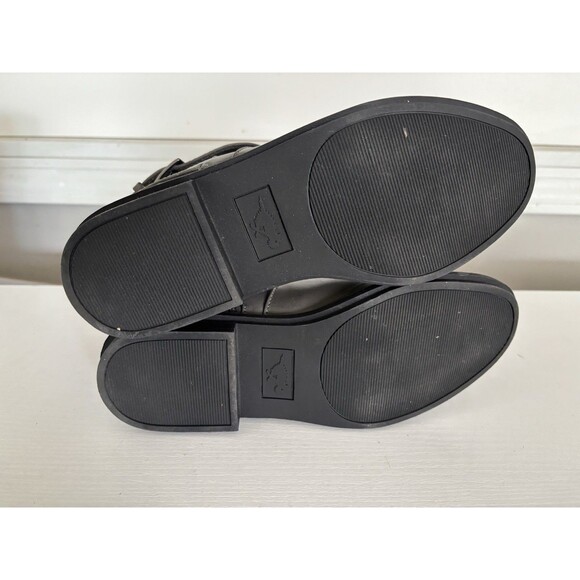 Rocket Dog Boots Womens 6.5 Casual Side Zip Moto Ankle Bootie Grey Faux Leather - Picture 8 of 8